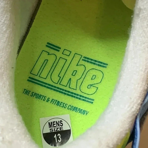 Nike Sneakers Waffle Debut Men’s Size 13 White University Blue New - Picture 12 of 12